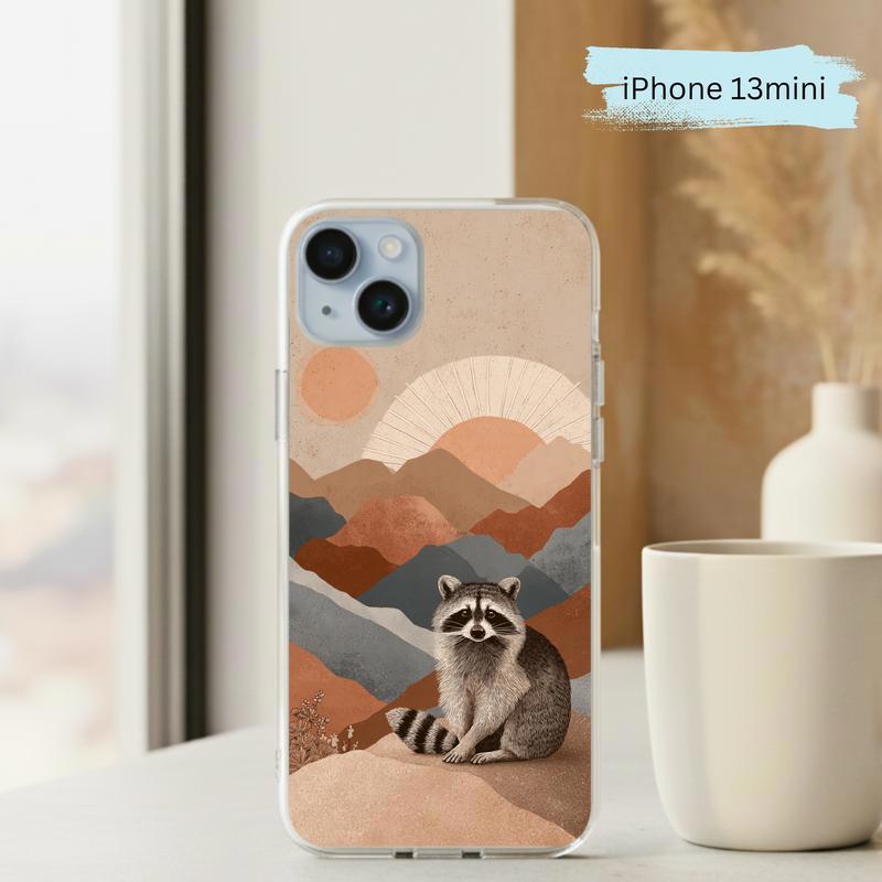 Boho Desert Meme Raccoon Phone Case IPhone Boho Desert Meme Raccoon Phone Case IPhone