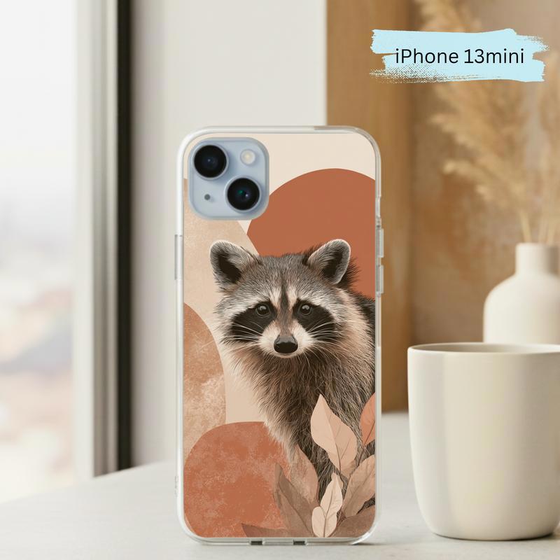 Boho Desert Meme Raccoon Close-Up Phone Case IPhone Boho Desert Meme Raccoon Close-Up Phone Case IPhone