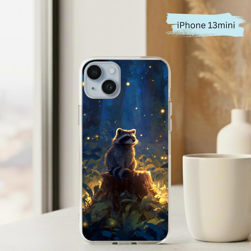 Magical Woodland Raccoon Phone Case IPhone Magical Woodland Raccoon Phone Case IPhone