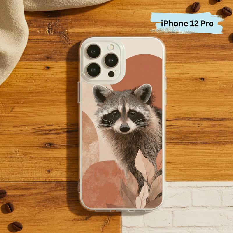 Boho Desert Meme Raccoon Close-Up Phone Case IPhone Boho Desert Meme Raccoon Close-Up Phone Case IPhone
