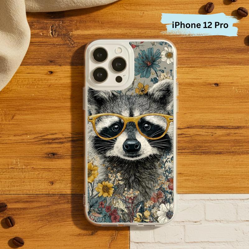Vintage Peace Hippy Meme Raccoon Phone Case IPhone Vintage Peace Hippy Meme Raccoon Phone Case IPhone
