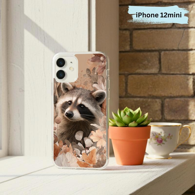 Hippy Sarcastic Raccoon Forest Aura Phone Case IPhone