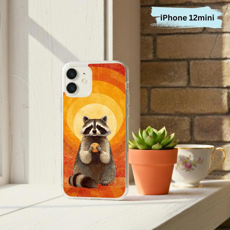 Raccoon Cookie Flower Aura Phone Case IPhone Raccoon Cookie Flower Aura Phone Case IPhone
