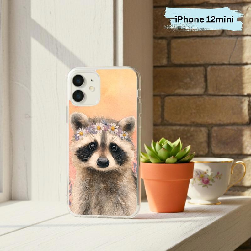 Soft Hippy Baby Raccoon Phone Case IPhone