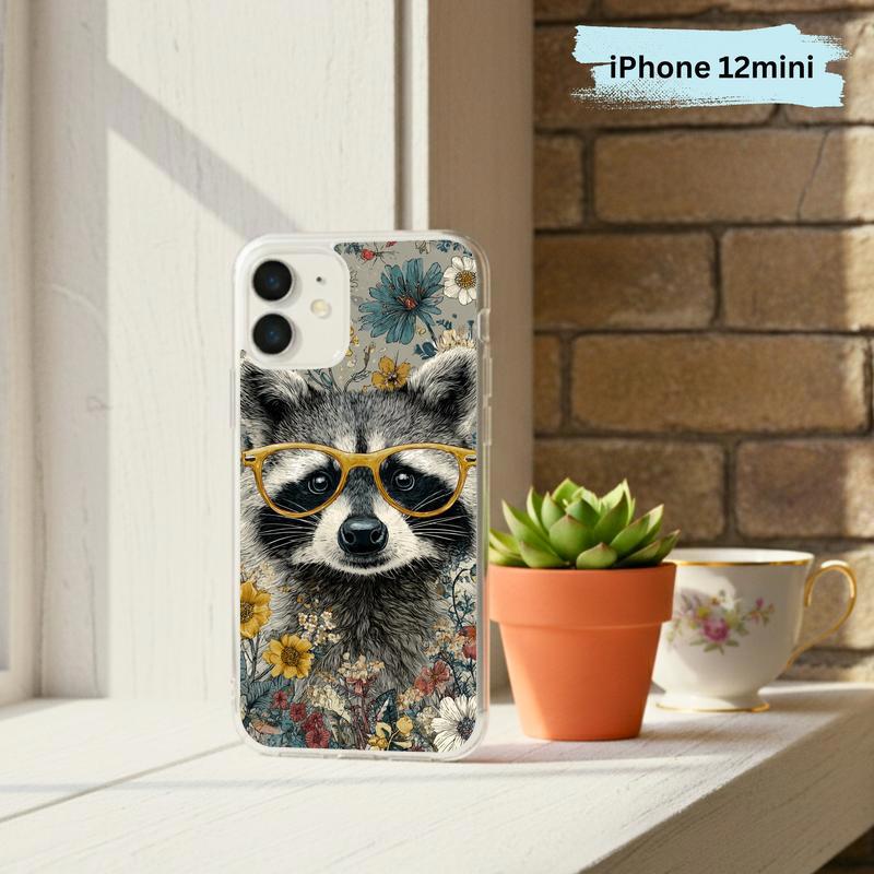 Vintage Peace Hippy Meme Raccoon Phone Case IPhone Vintage Peace Hippy Meme Raccoon Phone Case IPhone