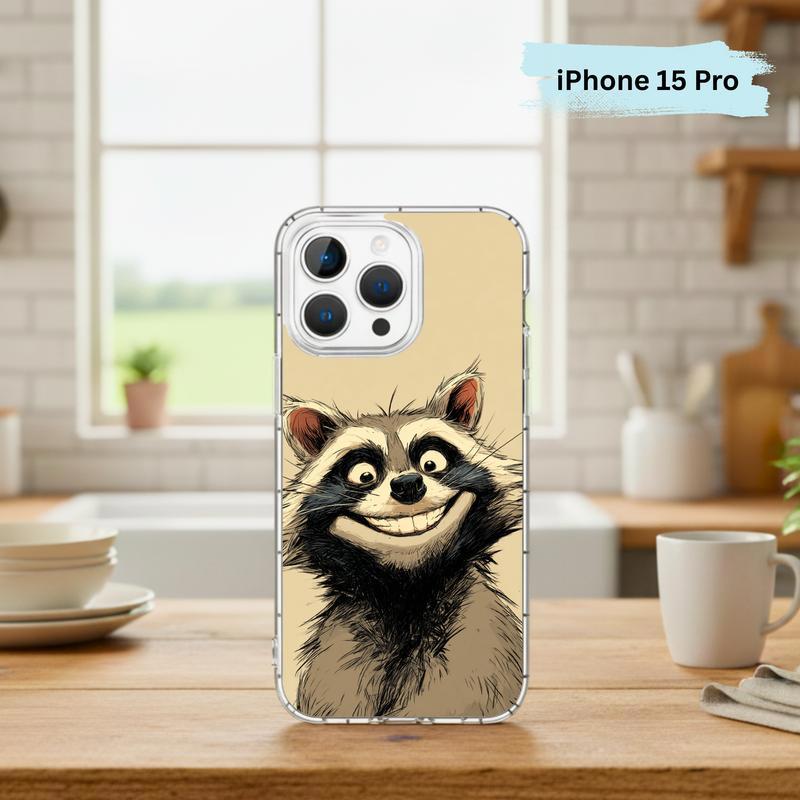 Meme Raccoon, Trash Bandit Grin Phone Case IPhone