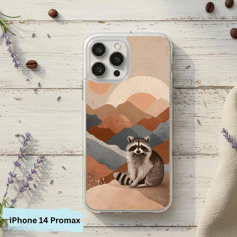 Boho Desert Meme Raccoon Phone Case IPhone Boho Desert Meme Raccoon Phone Case IPhone