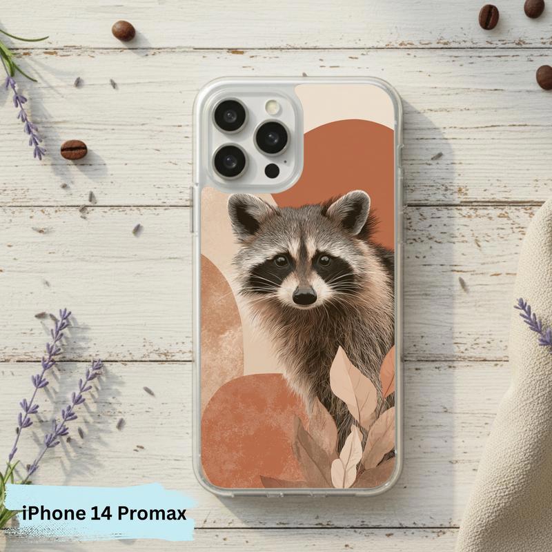 Boho Desert Meme Raccoon Close-Up Phone Case IPhone Boho Desert Meme Raccoon Close-Up Phone Case IPhone