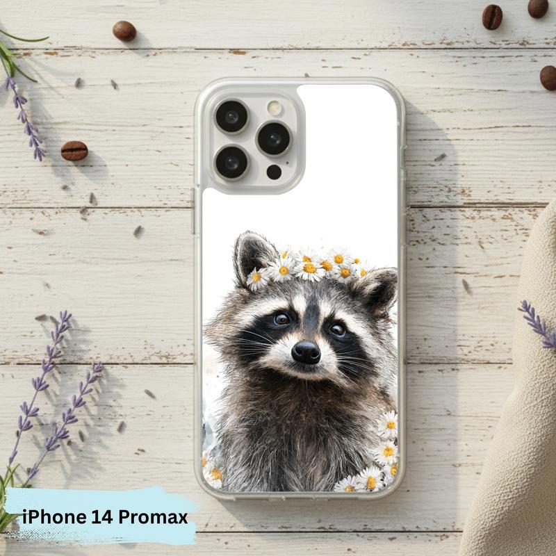 Hippy Meme Raccoon Flower Power Stare Phone Case IPhone Hippy Meme Raccoon Flower Power Stare Phone Case IPhone