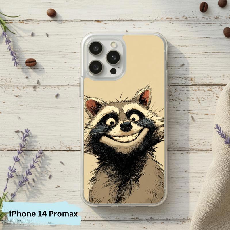 Meme Raccoon, Trash Bandit Grin Phone Case IPhone