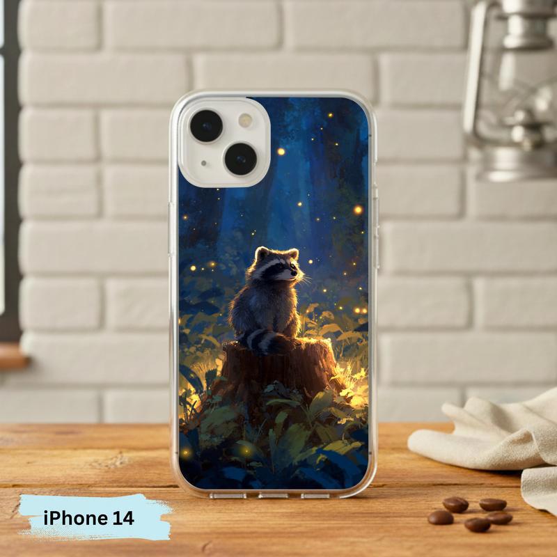 Magical Woodland Raccoon Phone Case IPhone Magical Woodland Raccoon Phone Case IPhone