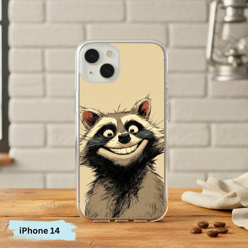 Meme Raccoon, Trash Bandit Grin Phone Case IPhone
