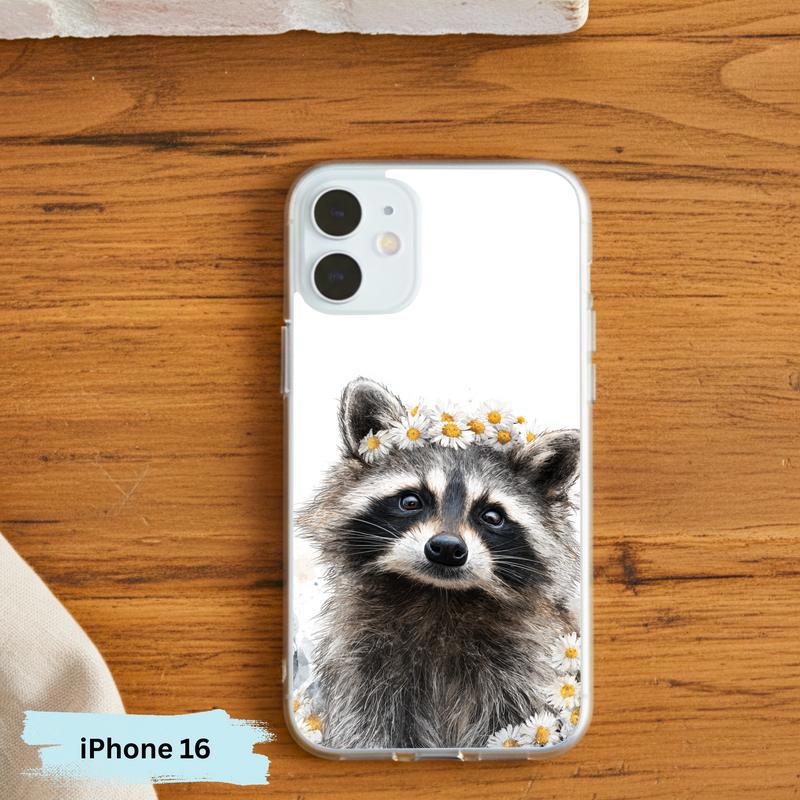 Hippy Meme Raccoon Flower Power Stare Phone Case IPhone Hippy Meme Raccoon Flower Power Stare Phone Case IPhone