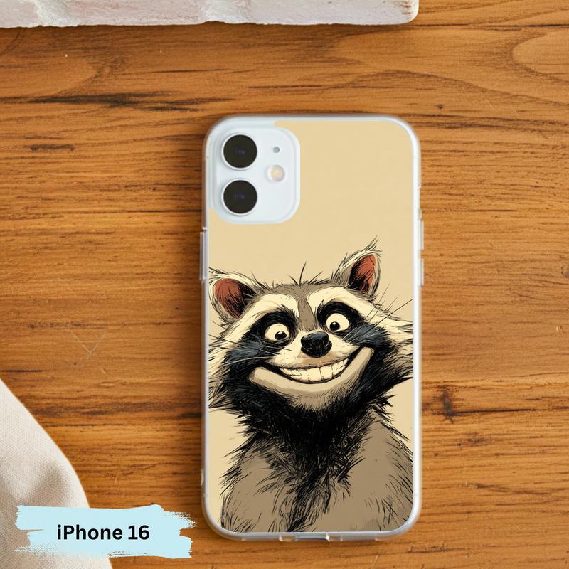 Meme Raccoon, Trash Bandit Grin Phone Case IPhone