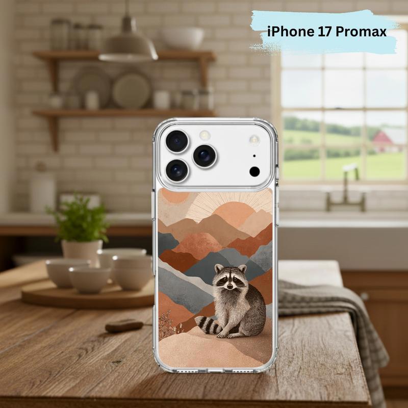 Boho Desert Meme Raccoon Phone Case IPhone Boho Desert Meme Raccoon Phone Case IPhone