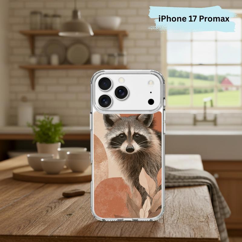Boho Desert Meme Raccoon Close-Up Phone Case IPhone Boho Desert Meme Raccoon Close-Up Phone Case IPhone