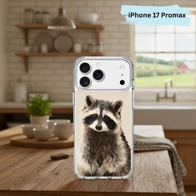 Farmhouse Country Trashy Raccoon Phone Case IPhone Farmhouse Country Trashy Raccoon Phone Case IPhone