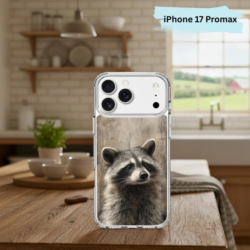 Farmhouse Sarcastic Raccoon Phone Case IPhone Farmhouse Sarcastic Raccoon Phone Case IPhone