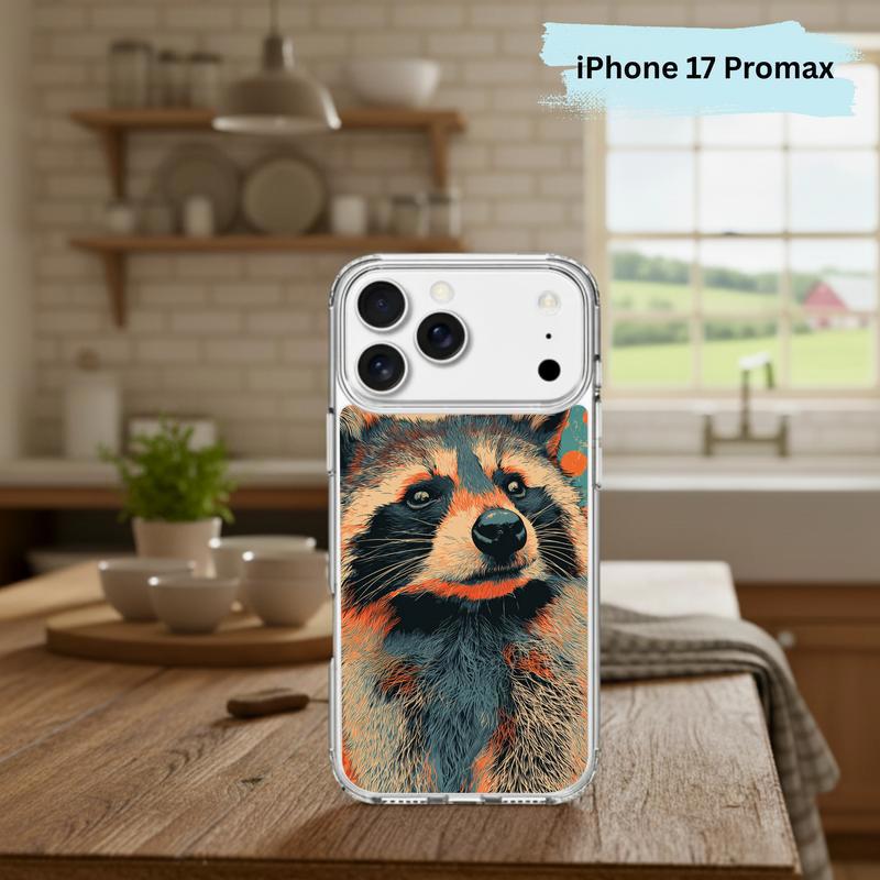 Hippy Meme Raccoon Groovy Smirk Phone Case IPhone Hippy Meme Raccoon Groovy Smirk Phone Case IPhone
