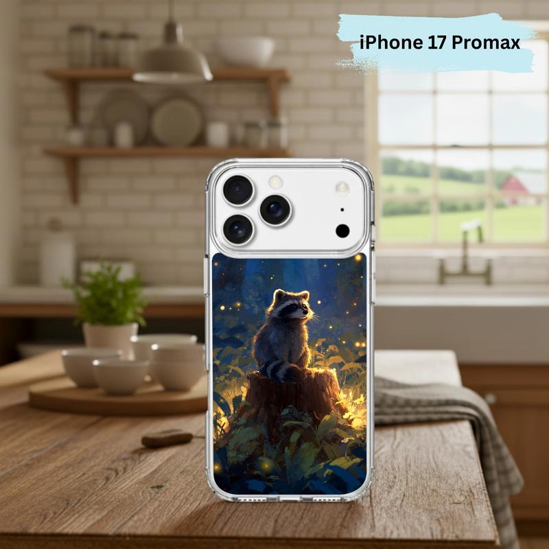 Magical Woodland Raccoon Phone Case IPhone Magical Woodland Raccoon Phone Case IPhone