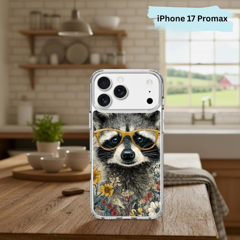 Vintage Peace Hippy Meme Raccoon Phone Case IPhone Vintage Peace Hippy Meme Raccoon Phone Case IPhone