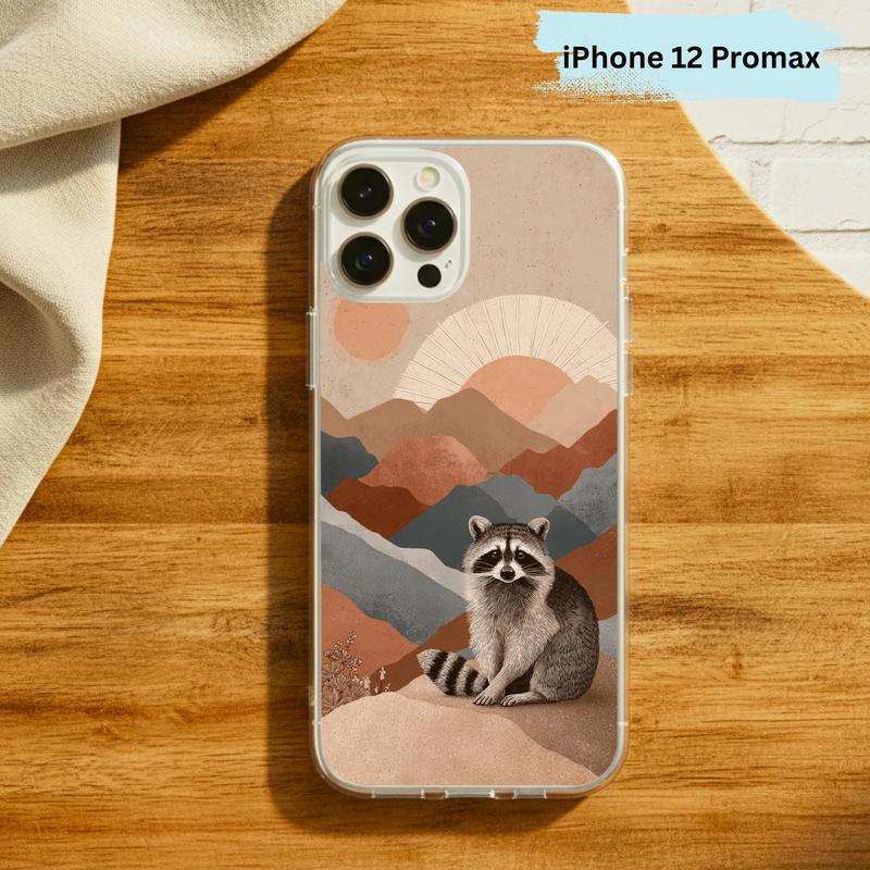 Boho Desert Meme Raccoon Phone Case IPhone Boho Desert Meme Raccoon Phone Case IPhone