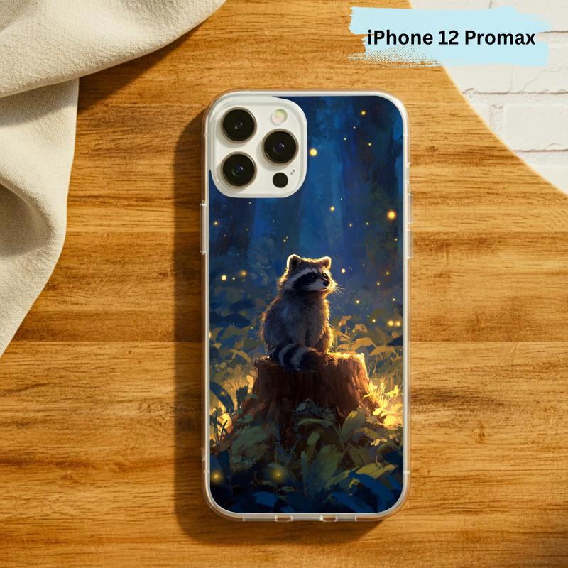 Magical Woodland Raccoon Phone Case IPhone Magical Woodland Raccoon Phone Case IPhone
