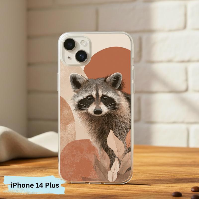 Boho Desert Meme Raccoon Close-Up Phone Case IPhone Boho Desert Meme Raccoon Close-Up Phone Case IPhone
