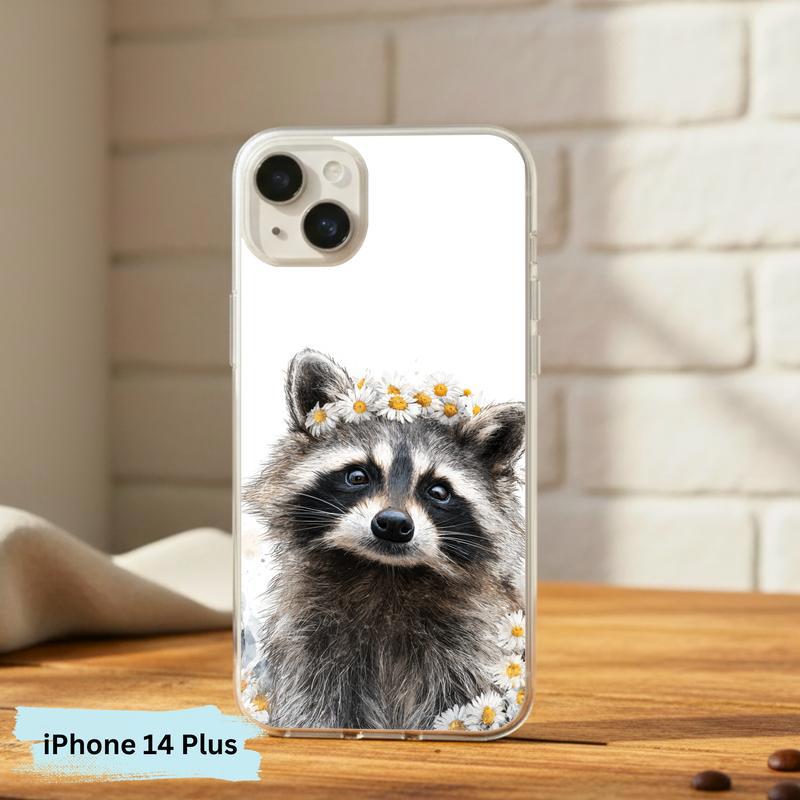 Hippy Meme Raccoon Flower Power Stare Phone Case IPhone Hippy Meme Raccoon Flower Power Stare Phone Case IPhone