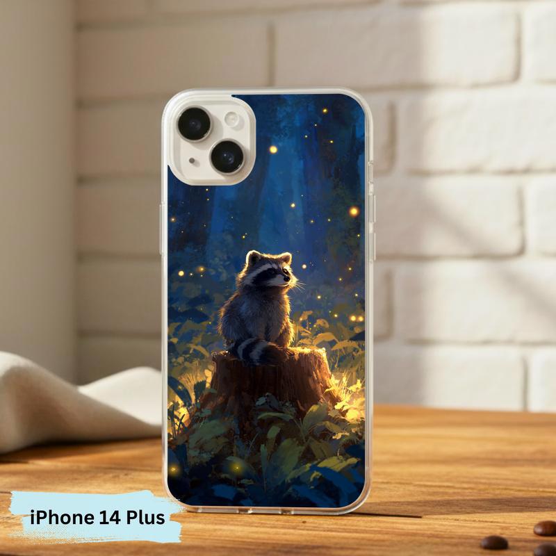 Magical Woodland Raccoon Phone Case IPhone Magical Woodland Raccoon Phone Case IPhone