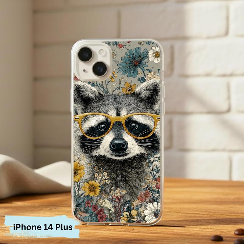 Vintage Peace Hippy Meme Raccoon Phone Case IPhone Vintage Peace Hippy Meme Raccoon Phone Case IPhone