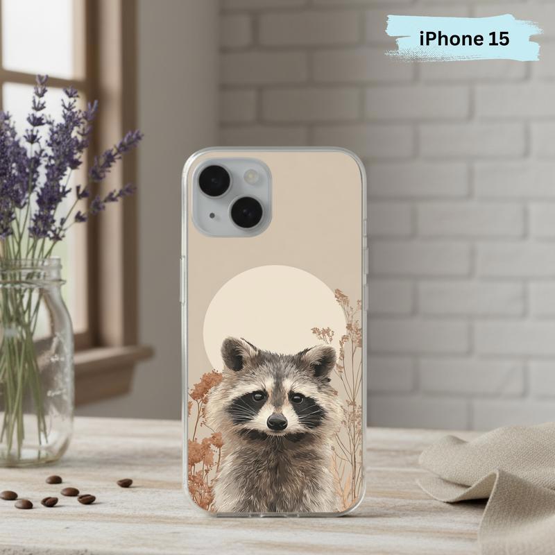 Boho Desert Sarcastic Raccoon Phone Case IPhone Boho Desert Sarcastic Raccoon Phone Case IPhone