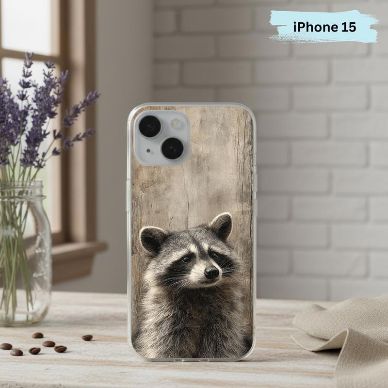 Farmhouse Sarcastic Raccoon Phone Case IPhone Farmhouse Sarcastic Raccoon Phone Case IPhone