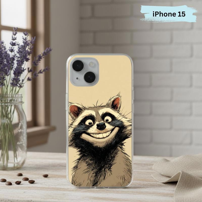 Meme Raccoon, Trash Bandit Grin Phone Case IPhone