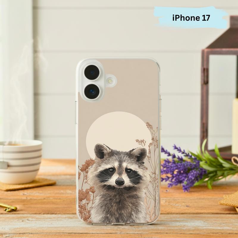 Boho Desert Sarcastic Raccoon Phone Case IPhone - Raccsy