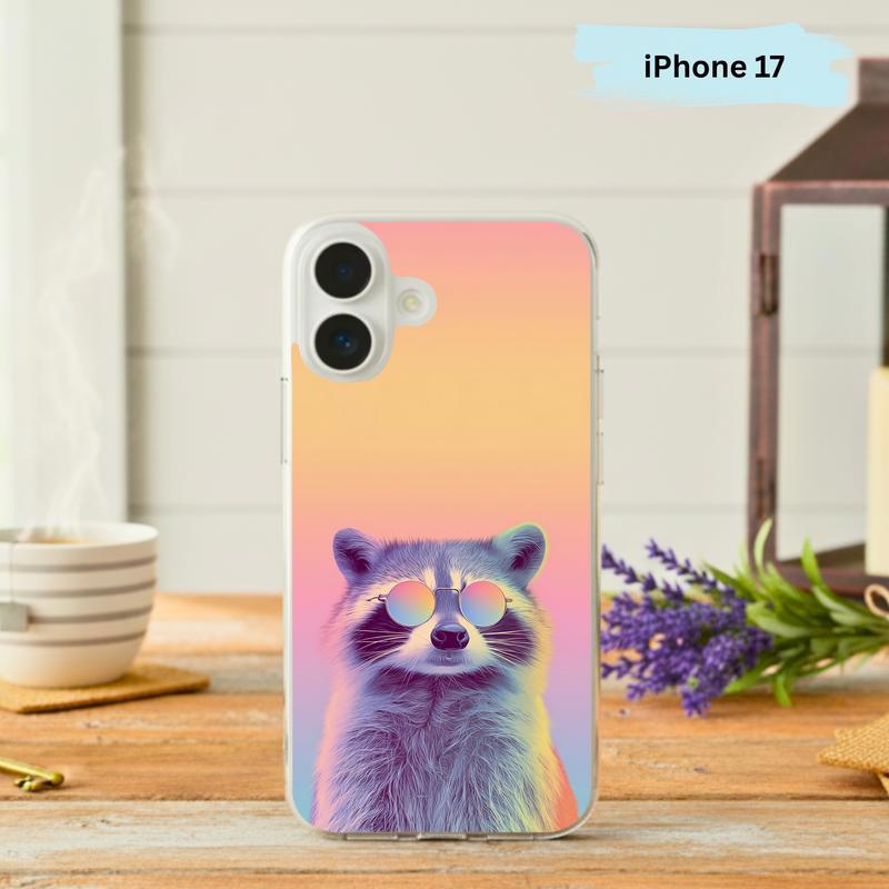 Hippy Meme Raccoon Chill But Judgy Phone Case IPhone - Raccsy