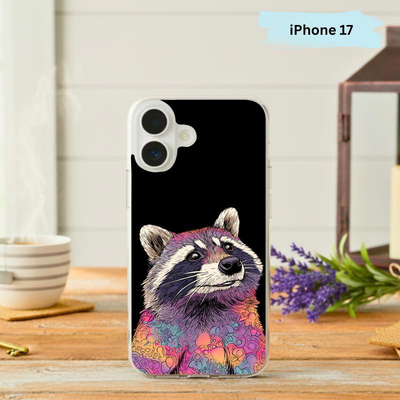 Hippy Meme Raccoon Cosmic Trash Traveler Phone Case IPhone - Raccsy