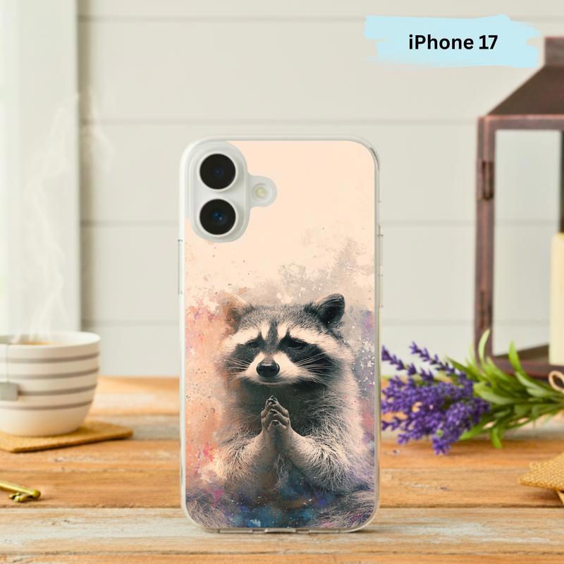 Hippy Meme Raccoon Zen Chaos Energy Phone Case IPhone - Raccsy