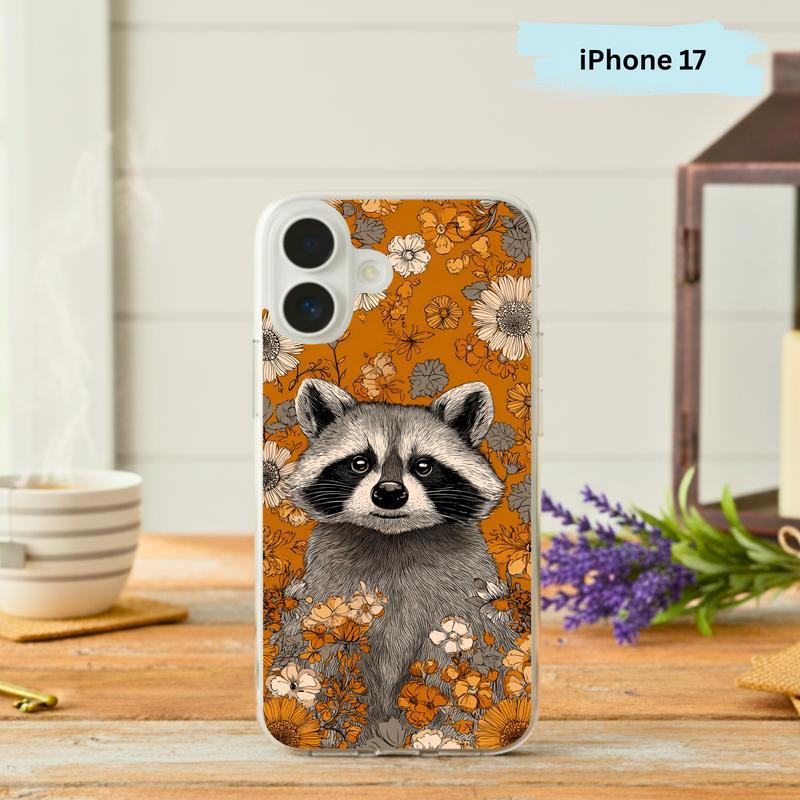 Hippy Retro Southern Vintage Southern Raccoon Phone Case IPhone - Raccsy