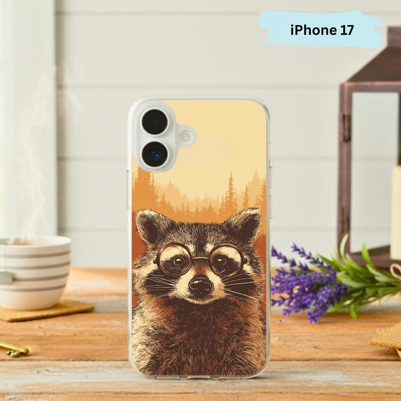 Hippy Sarcastic Raccoon Phone Case IPhone - Raccsy