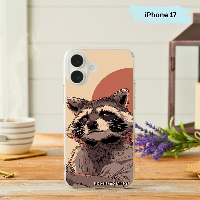Meme Raccoon, Unbothered Mood Phone Case IPhone - Raccsy