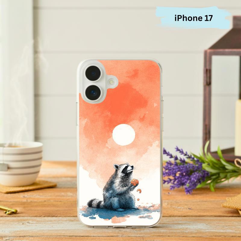 Raccoon Midnight Cookie Phone Case IPhone - Raccsy
