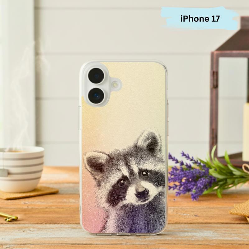 Rainbow Raccoon Gentle Whimsy Phone Case IPhone - Raccsy
