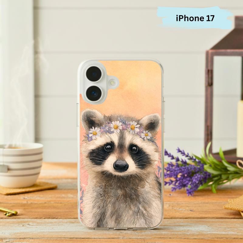 Soft Hippy Baby Raccoon Phone Case IPhone - Raccsy