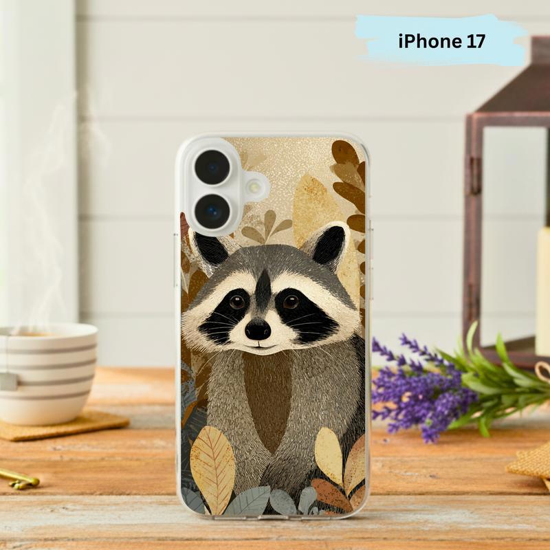 Woodland Boho Sarcastic Raccoon Phone Case IPhone - Raccsy