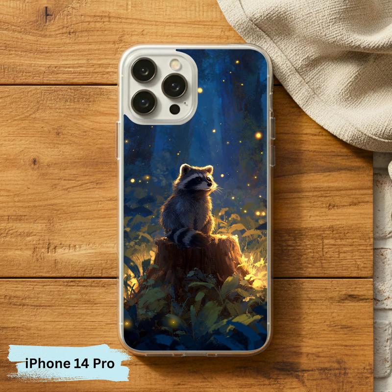 Magical Woodland Raccoon Phone Case IPhone Magical Woodland Raccoon Phone Case IPhone