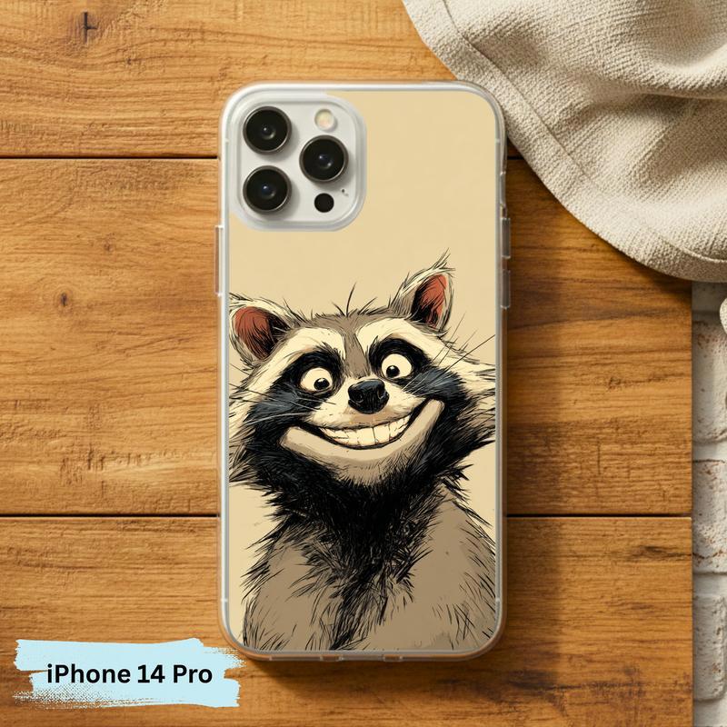 Meme Raccoon, Trash Bandit Grin Phone Case IPhone