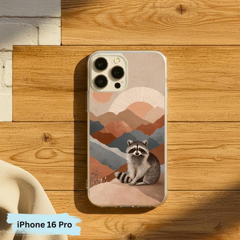 Boho Desert Meme Raccoon Phone Case IPhone Boho Desert Meme Raccoon Phone Case IPhone