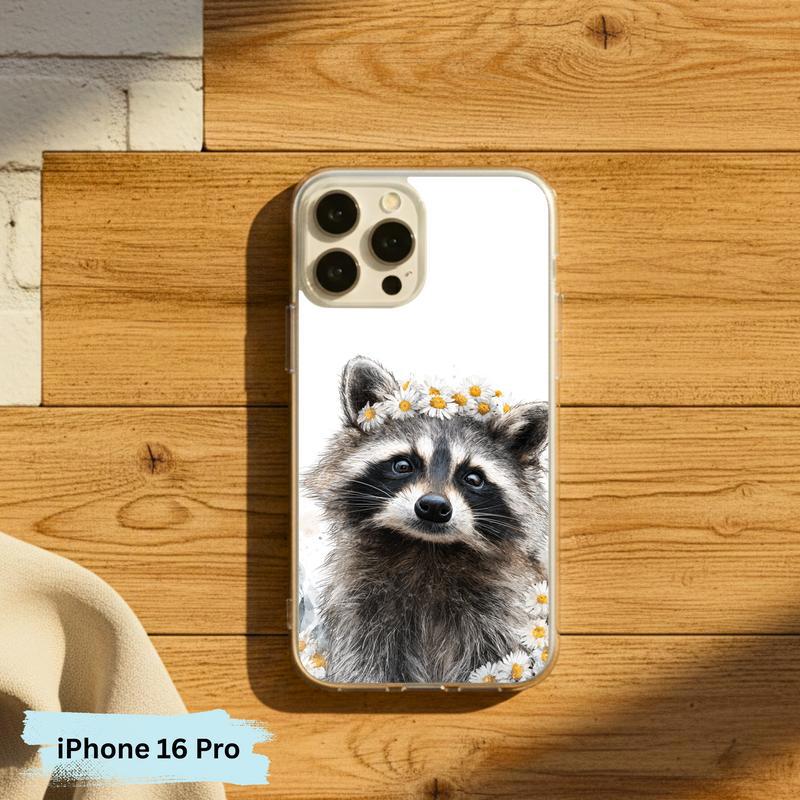 Hippy Meme Raccoon Flower Power Stare Phone Case IPhone Hippy Meme Raccoon Flower Power Stare Phone Case IPhone