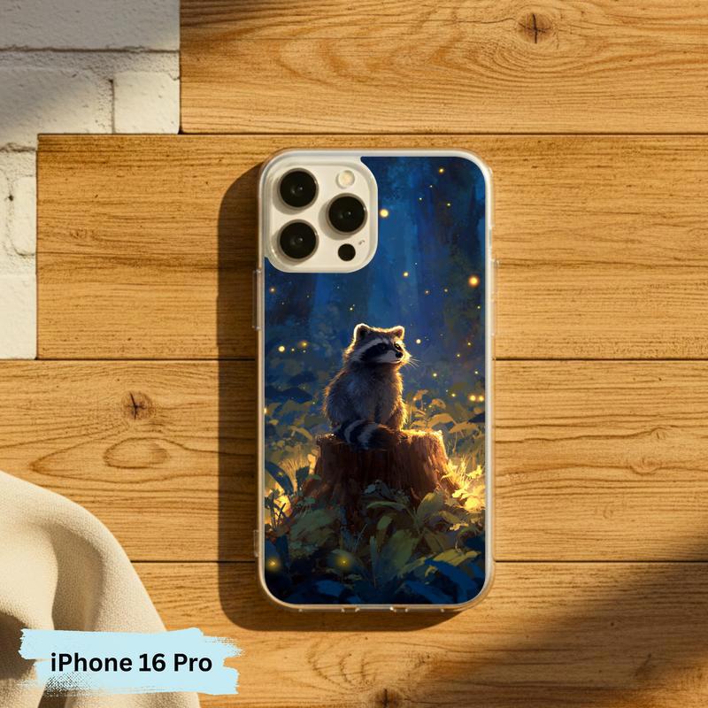 Magical Woodland Raccoon Phone Case IPhone Magical Woodland Raccoon Phone Case IPhone